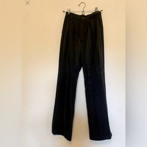 Reformation Black Trousers